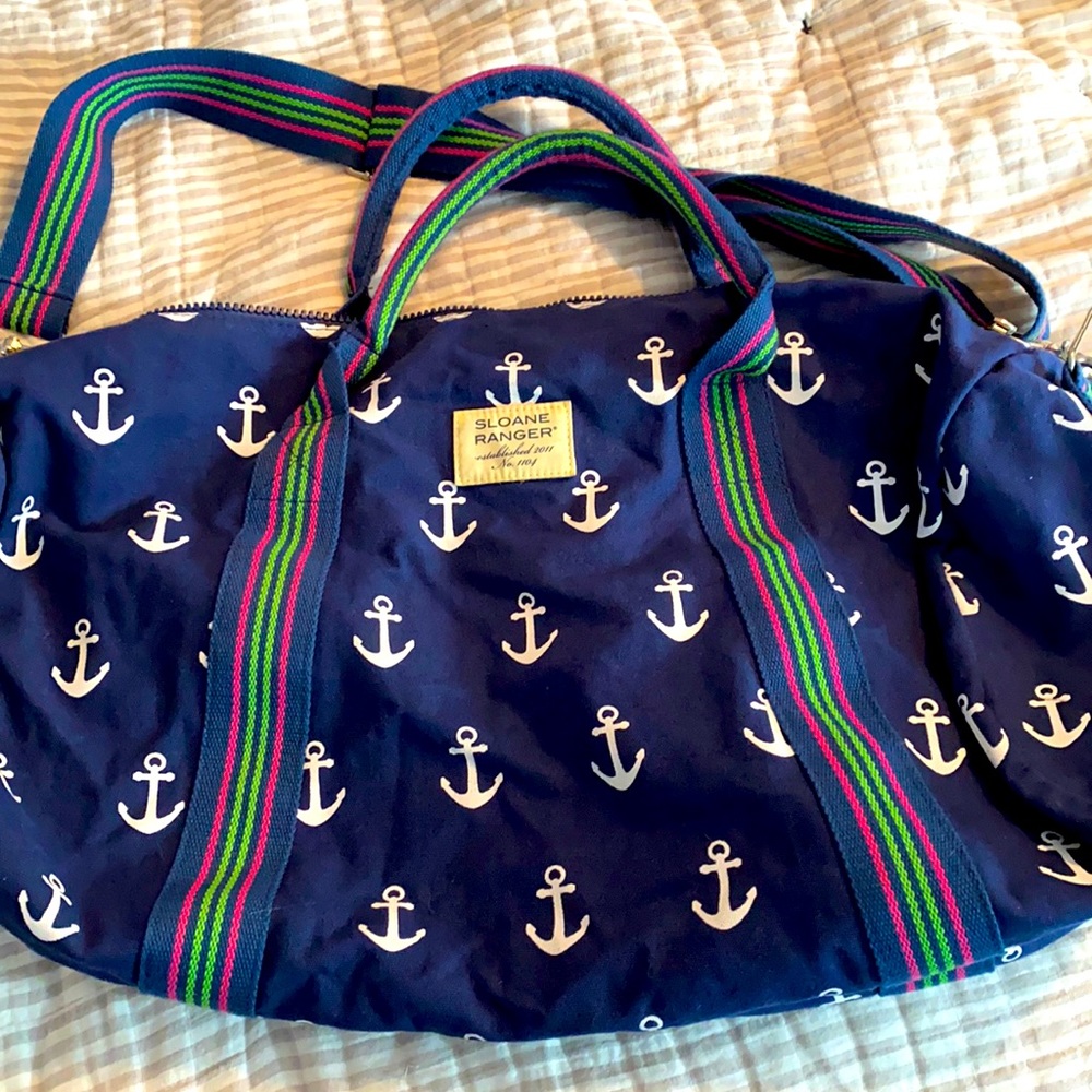 Sloane Ranger weekender duffle